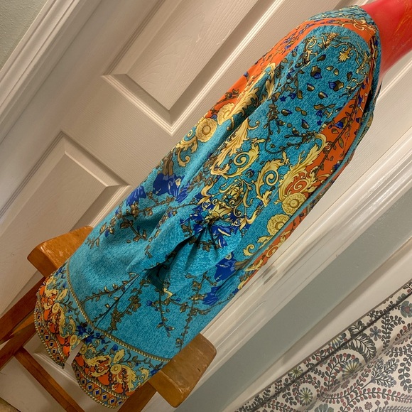 URBAN COCO Bohemian Tunic Dress Top - Picture 9 of 12